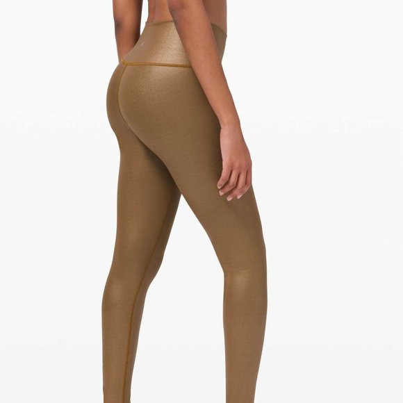 Lululemon Wunder Under High-Rise Copper Tight - Picture 2 of 4